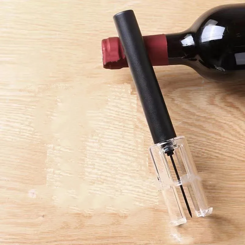1pc Air Pressure Type Wine Bottle Opener Stainless Steel Pin Type Bottle Pumps Corkscrew Cork Out Tool Red Wine Opener MZL144