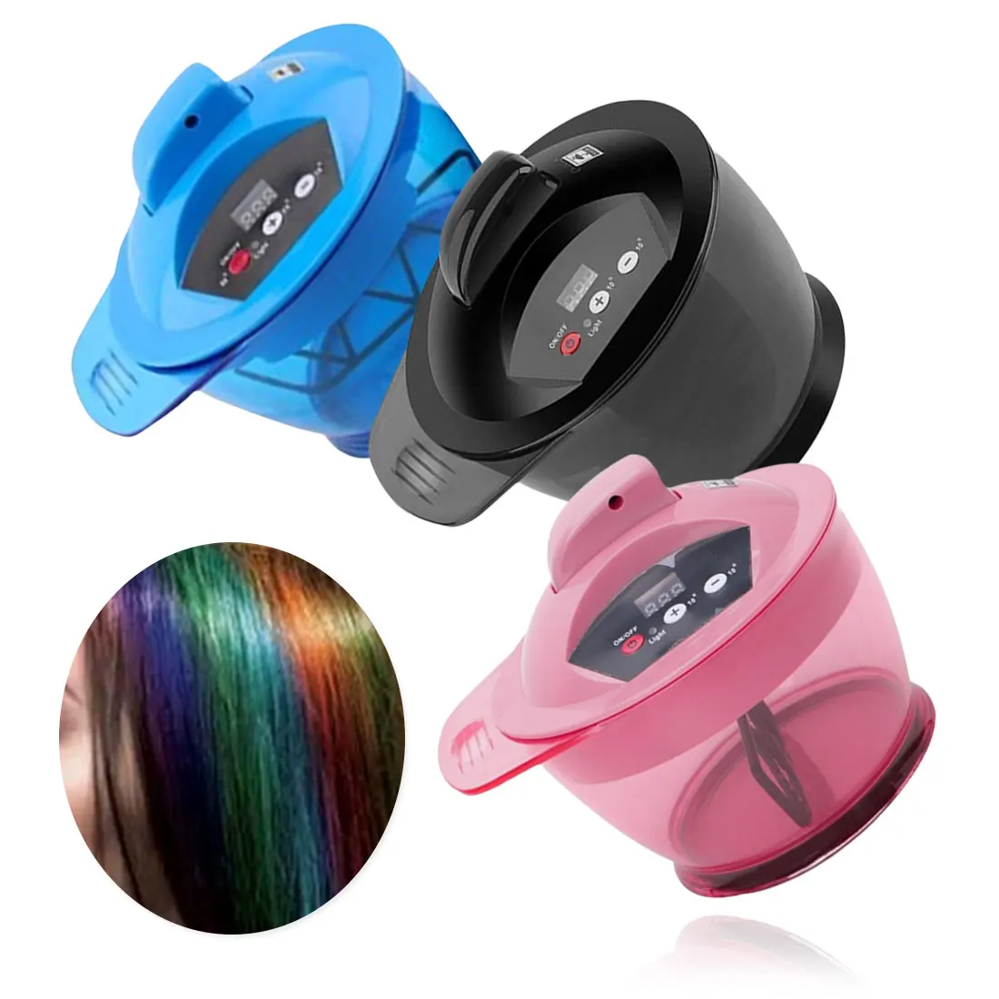 USB кисти для окрашивания волос Профессиональный электрический цвет волос ing чаша автоматический смеситель для волос смешивания цветов Салон Горячая