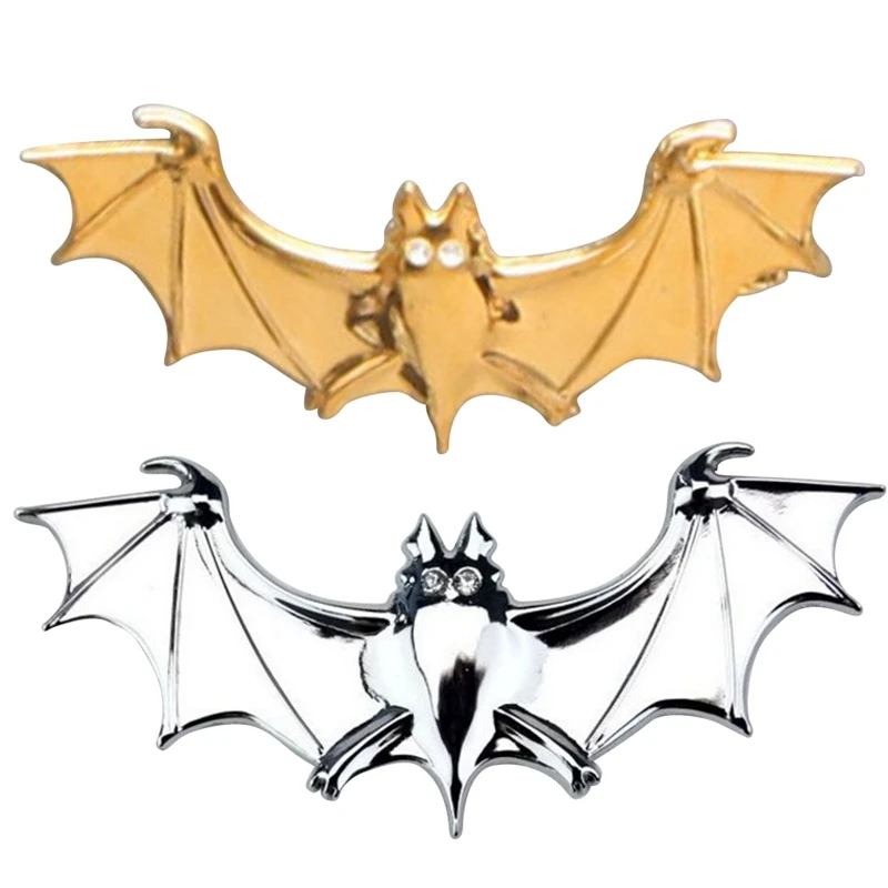 

3D Cool Metal Bat Auto Logo Car Styling Car Stickers Metal Batman Badge Emblem Tail Decal Motorcycle Car Accessories