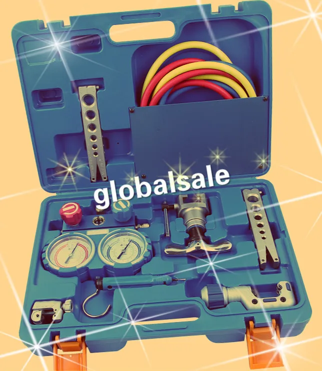 FREE SHIPPING VTB-5B Refrigeration Integrated flaring tool kits set Expander Refrigerant Table | Инструменты