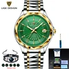 2021 LIGE Top Brand Luxury Automatic Mechanical Watch For Men Tungsten Steel Waterproof Self-Wind Sapphire Glass Business Clock 6