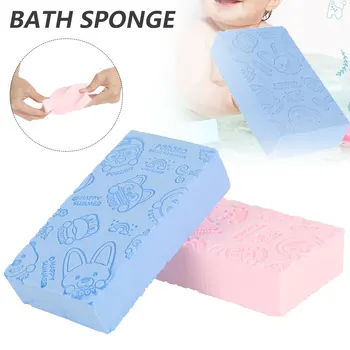 

2020 Baby Bath Sponge Soft Body Cleaning Child Bath Brushes Sponge Cotton Rubbing Body Shower Accessories Shower Ball