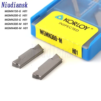

MGMN150 MGMN200 MNMG250 G H01 MGMN300 MGMN400 M H01 KORLOY Aluminum turning tool Carbide insert milling insert cnc lathe tools