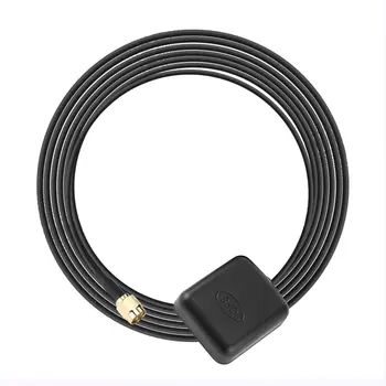 

1575.42MHz Car GPS Active Remote Aerial RP-SMA Male Connector Signal Adapter Car DVD GPS Navigation