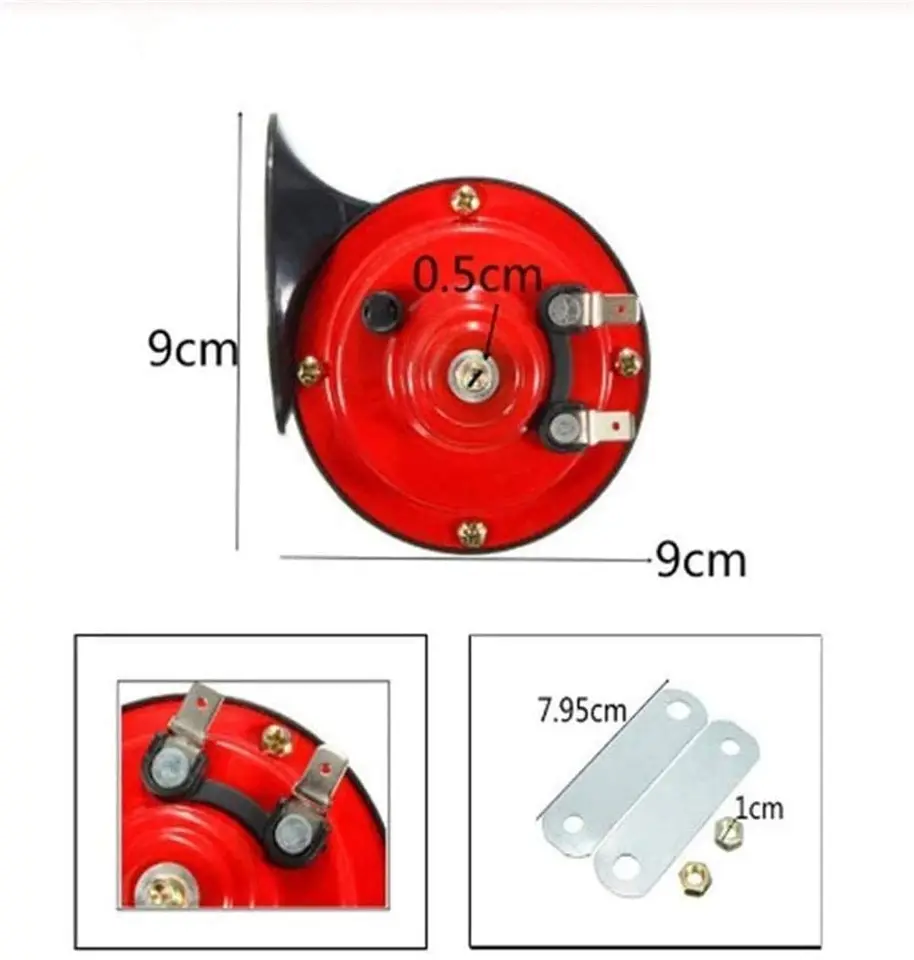 Kit Tromba Treno Elettrica 300 DB Per Camion, Moto E Auto, Impermeabile E Resistente, 12/24V