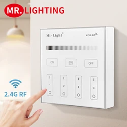 Intelligent control panel dimmer B1 touch control 2.4G WIFI intelligent control wiring-free LED light bar controller dimmer