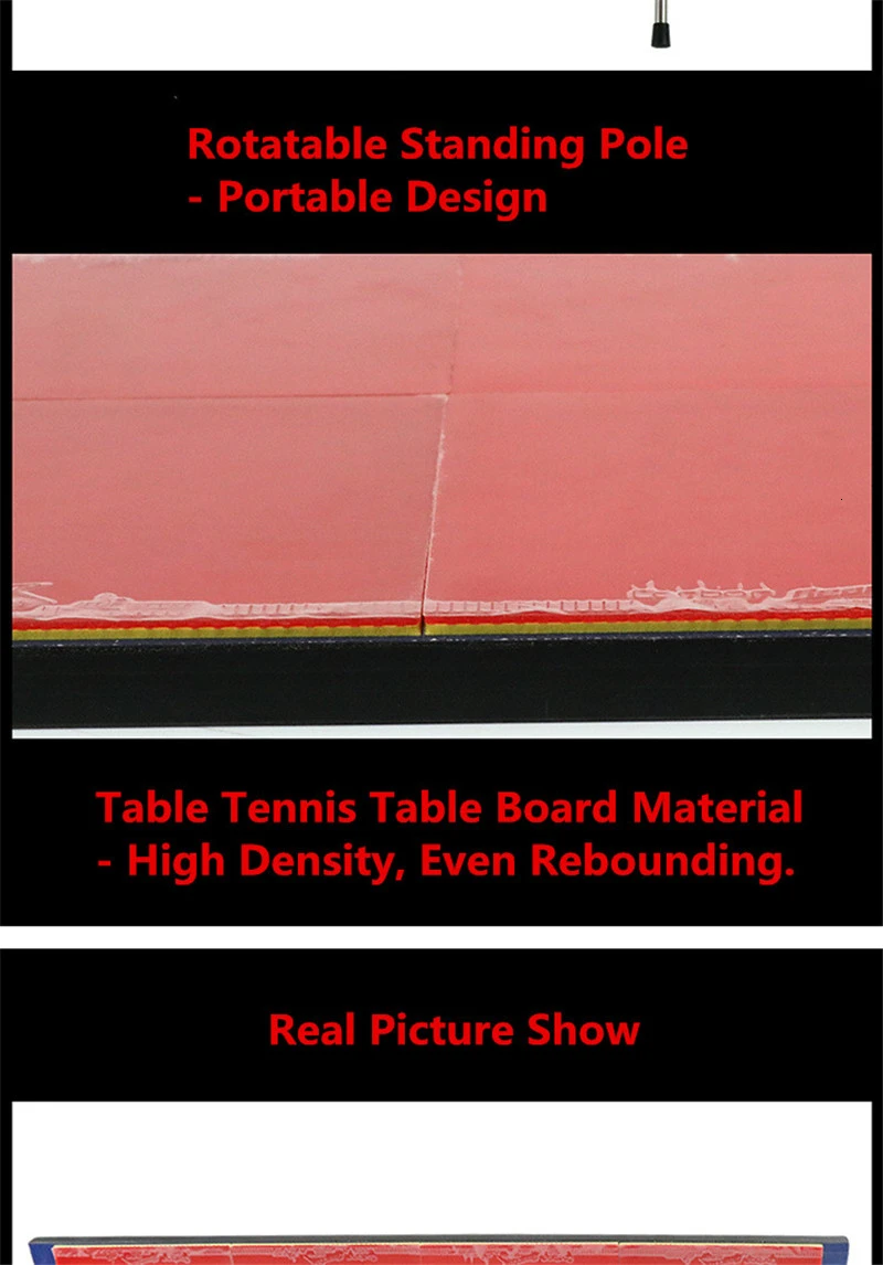 Huieson Professional Table Tennis Self Training Board with Pimples-in Rubber Quick Rebound Board for Loopkilling Training Tools (4)