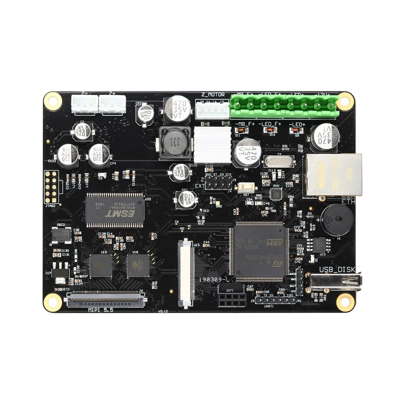 ChiTu 3D принтер плата L5.5 10.1 контроллер Поддержка A4988 Драйвер с 32 бит STM32 ARM для печати