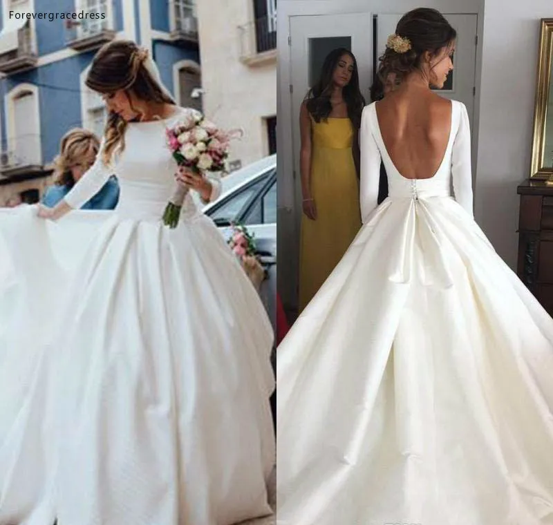 253 99 Illusion Long Sleeves Backless Lace Mermaid 2020 Wedding Dress Open Back