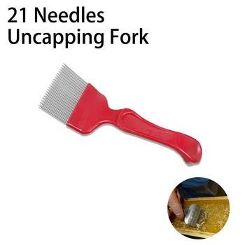 

Beekeeping Uncapping Tool 21 Pin Fork Honeycomb Scratcher Cut Straight Tines Honey Fork Tools For Beekeeper Supplies Equipment