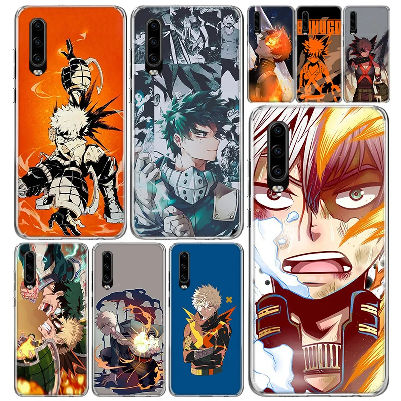 Katsuki Bakugo My Hero academic чехол для телефона Huawei P40 P30 P20 P10 Mate 30 20 10 P Smart Z Pro Plus Lite Coque Capa She |