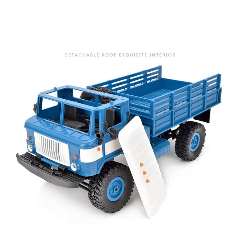 

Hot B - 24 1:16 2.4G Mini Off-Road RC Car Truck DIY Assembly Models