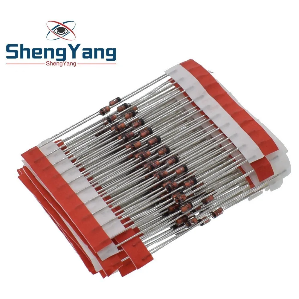 ShengYang 1 Вт(3 В до 33 в) 250 шт. 25 значений 1 Вт зенеровский диод Ассорти комплект ассортимент