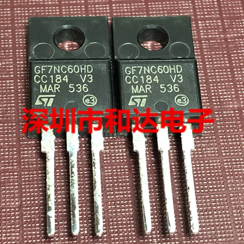5 шт. GF7NC60HD STGF7NC60HD TO-220F 600V 14A