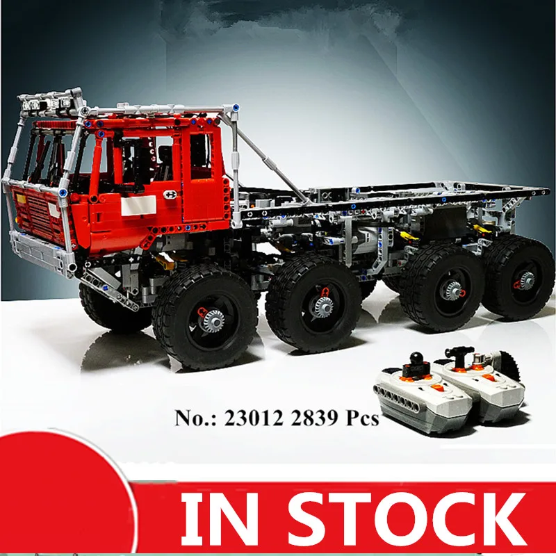 In Stock H&ampHXY 23012 2839Pcs Genuine Technic Series The Arakawa Moc Tow Truck Tatra 813 Educational Building Blocks Bricks Toys | Игрушки