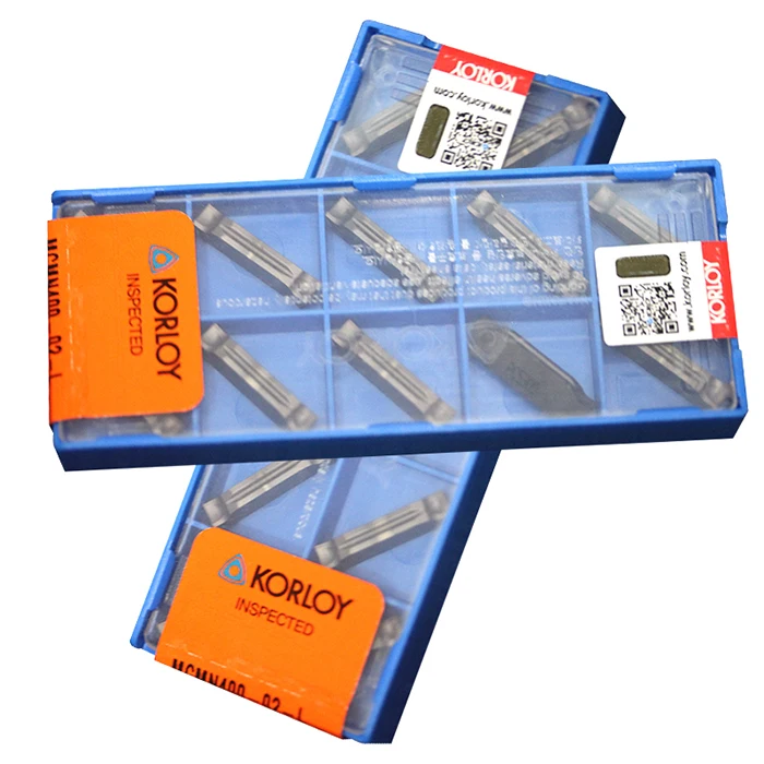 Оригинальные Корея KORLOY MGMN250-G NC3120 MGMN300-04-R PC5300 MGMN400-02-L PC5300(10 шт./лот) резец для внутренней обточки вставки