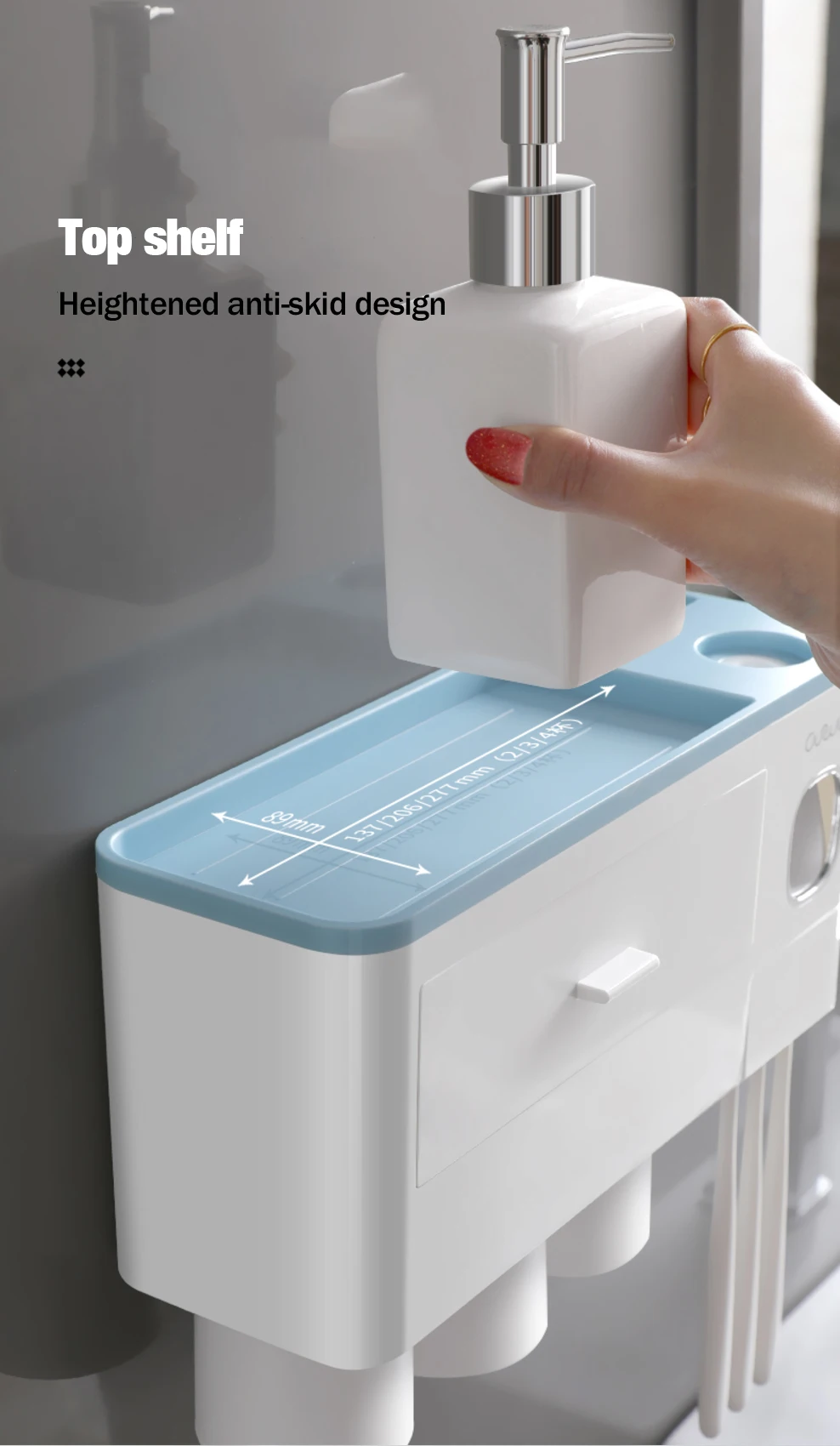 Автоматический Дозатор зубной пасты соковыжималка настенный стеллаж для хранения зубных щеток Держатель с чашкой набор аксессуаров для ванной комнаты