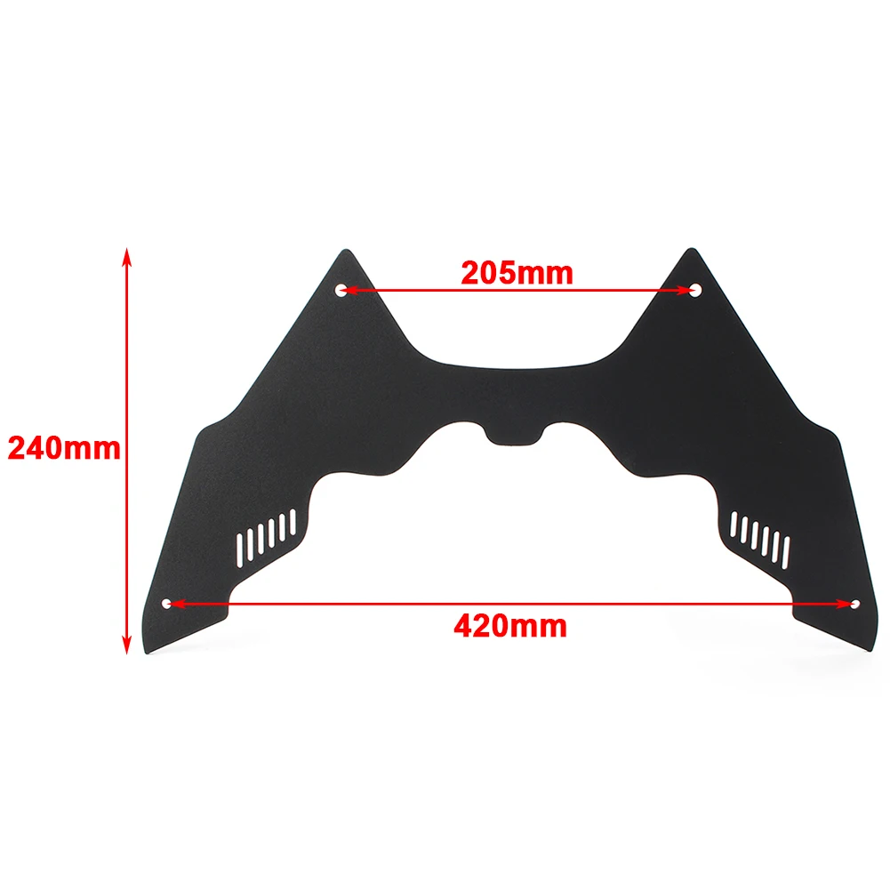Motorcycle Fuel Tank Front Cover Forkshield Updraft Deflector For Honda CR F1100L Africa Twin CRF1100L 2020 2021 ABS Plastic | Автомобили