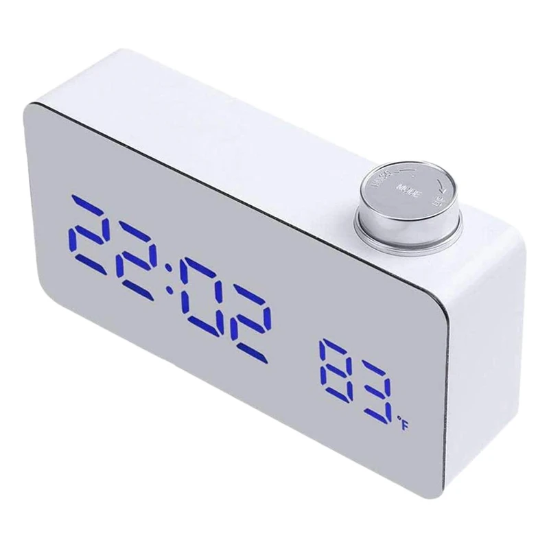 Цифровые часы-будильник USB Батарея Электрический светодиодный часы 12/24 часа в