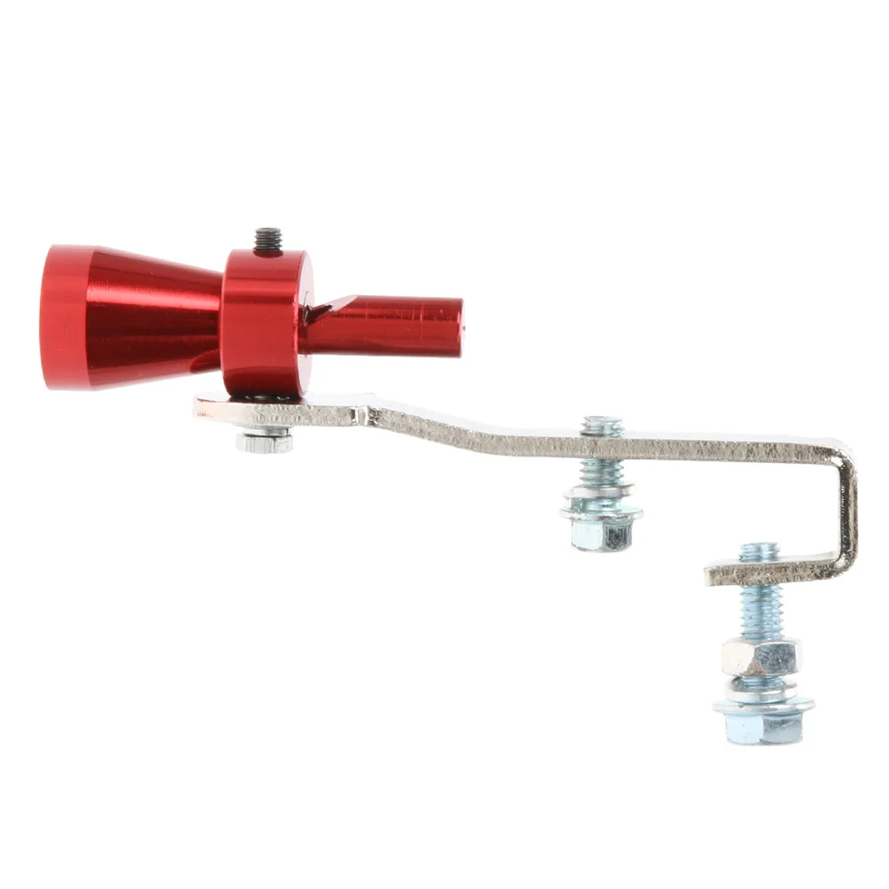 Size S Universal Turbo Sound Whistle Muffler Exhaust Pipe Whistle Fake Simulator Car Car Styling Auto Replacement Parts automobile turbine whistle