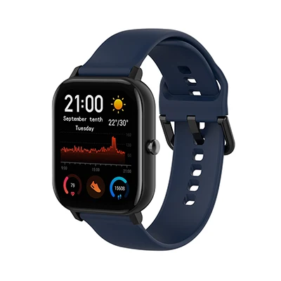 9 Силиконовый ремешок для Amazfit GTS, Смарт-часы, ремешок для мужчин и женщин, спортивные Смарт-часы, ремешок для Huami Amazfit GTS, глобальная версия - Цвет: 9