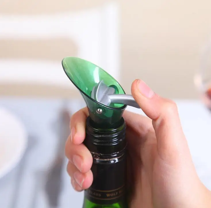 Красное вино Аэратор Заглушка Крышка бутылка для Pour Pourer уплотнение крышки заглушка пробка для Pour Носик SN2814