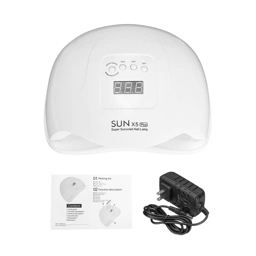 SUN 5X Plus 110 Вт УФ-светодиодный светильник для лечения всех видов гель-лака с датчиком дизайна ногтей 36 светодиодный бисер Электрическая Сушка Для ногтей Гель-лак для ногтей Инструменты