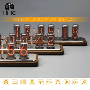 

Omnixie Plus IN-18/Z566M/ZM1040/ZM1042 Glow Digital Tube Clock LED Color Change Creative Home Clock Nixie Clock Intelligent