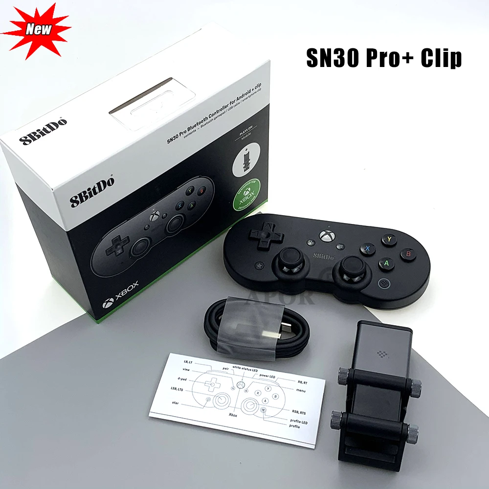 8bitdo Bluetooth Gamepad Controller Sn30 Pro For Xbox Cloud Gaming On Android Includes Bracket Dropshipping Buy At The Price Of 42 99 In Aliexpress Com Imall Com