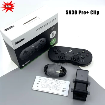 

8BitDo Bluetooth Gamepad Controller SN30 Pro for Xbox Cloud Gaming on Android includes Bracket Dropshipping
