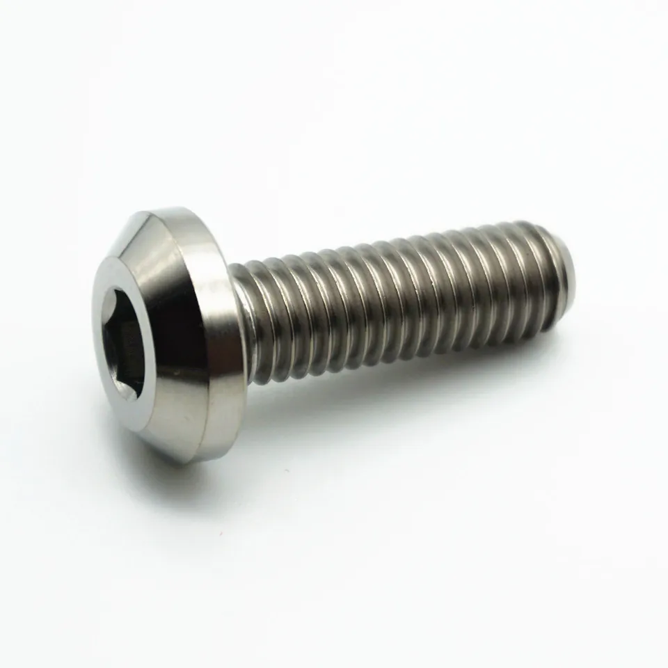 4 Bulloni In Titanio Per Pinza Freno Moto M6 M8 M10, Nipplo Spurgo Singolo Foro