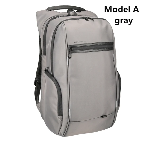 Kingsons 13,3 15,6 17,3 дюймов Для мужчин Для женщин Многофункциональный рюкзак для ноутбука Бизнес для отдыха и путешествий школьные сумки рюкзак - Цвет: A KS3140  gray