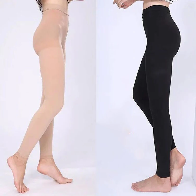 34-46mmhg Varicose Veins Medical Tights Open Toe Compression Pantyhose  Stockings for Women Opaque Support Pantyhose