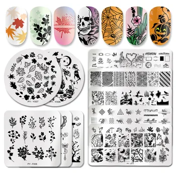 

Nail Stamping Plates Line Pictures Nail Art Plate Stainless Steel Design Stamp Template for Printing Stencil Tools