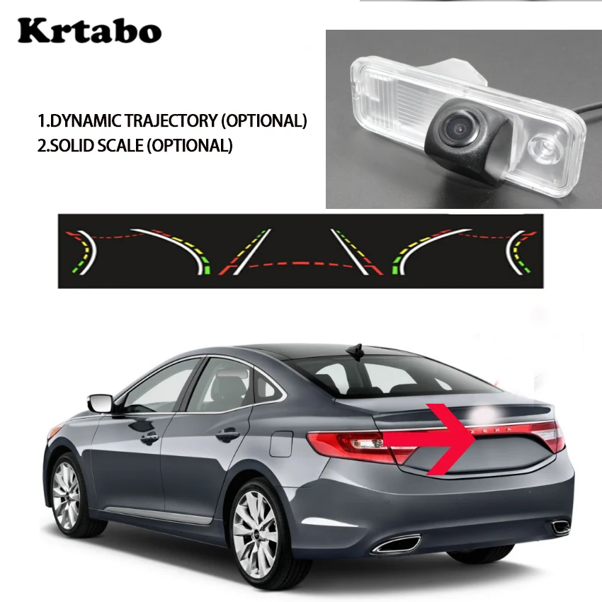 Автомобильная камера starlight ночного видения заднего вида для Hyundai Azera HG great2011 ~ 2015