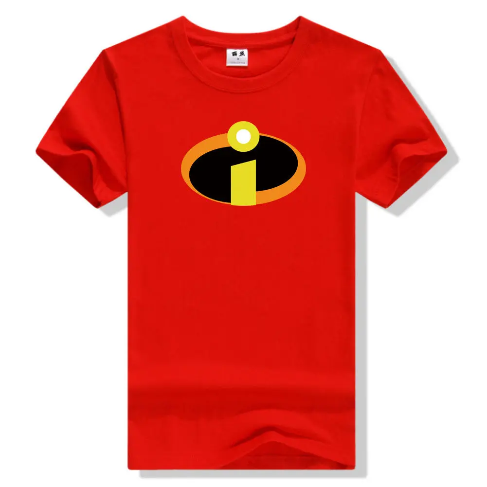 The Incredibles 2 Adult Men's T-Shirt Cosplay Father's Day Gift Red |