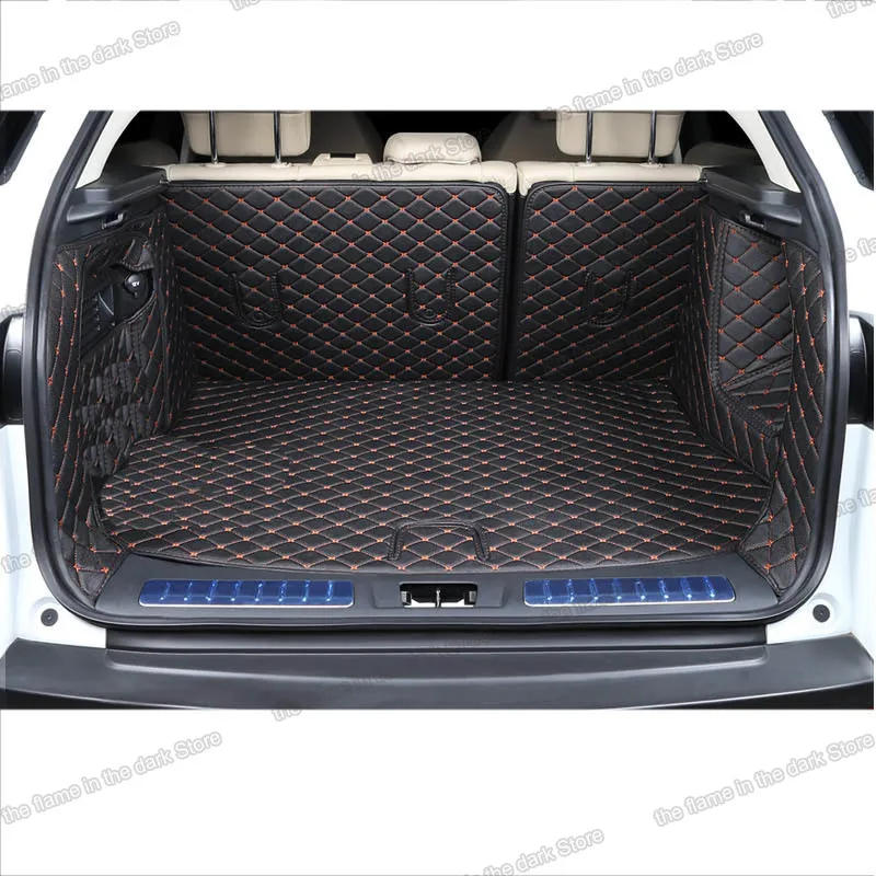 Коврики для багажника из волоконной кожи lsrtw2017 range rover evoque 2011 2012 2013 2014 2015 2016 2017 2018 2019