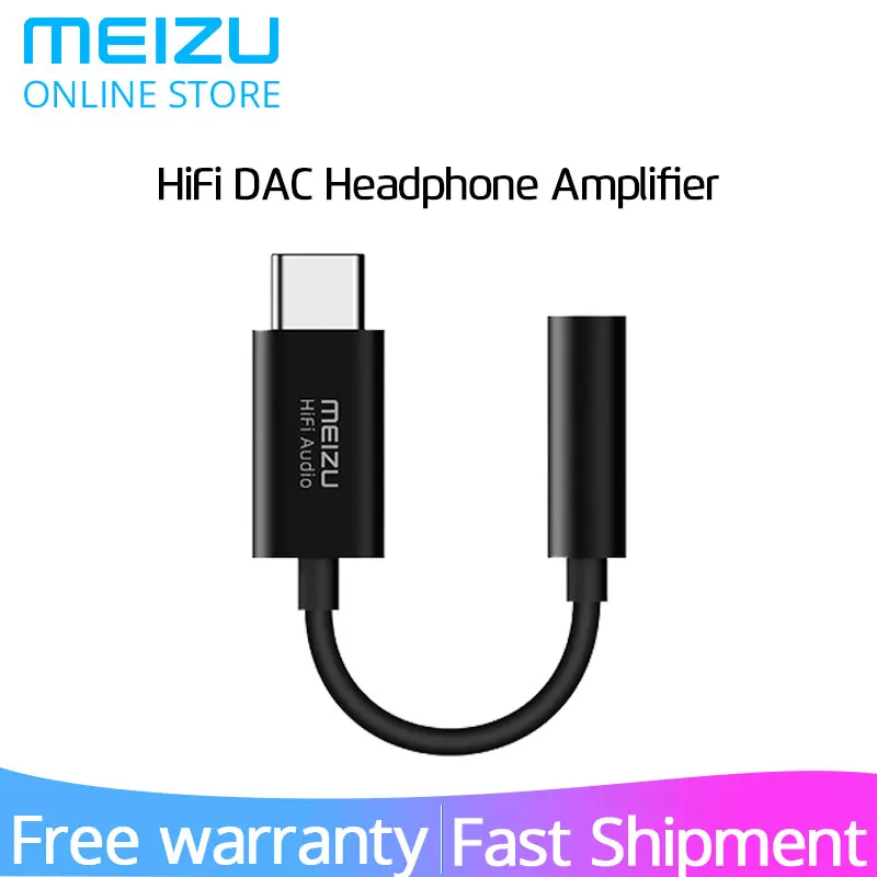 

Meizu HD USB TYPE C to 3.5MM Headphone Amplifiers Adapter Hifi DAC audio amplificador for Meizu 16s Android Phone PC MAC