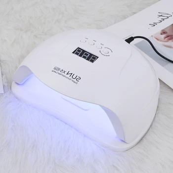 

54W Nail Dryer SUN X5 Plus UV LED Lamp With Auto Sensor LCD Display Nails UV Lamp For Gel Varnish Fast Curing Manicure Gel