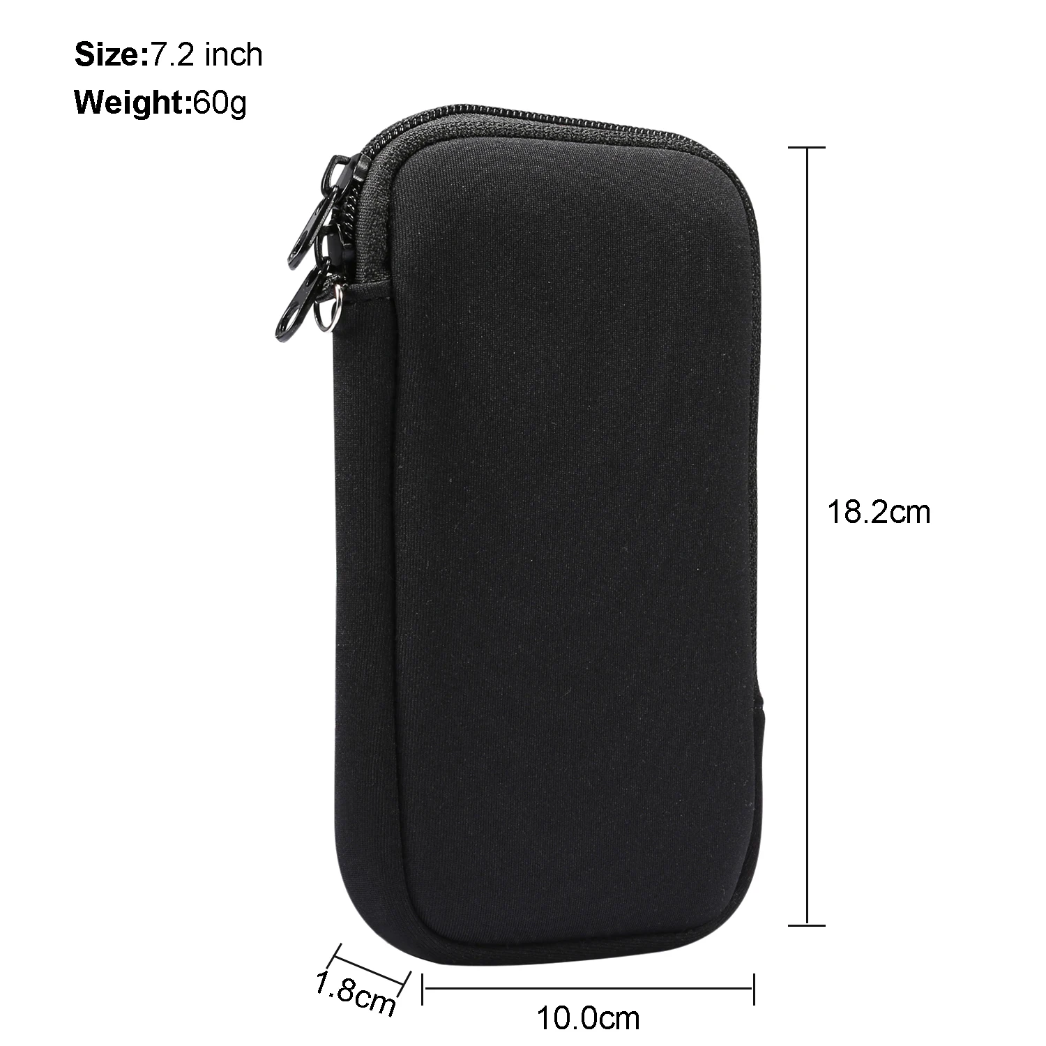 Universal Neopren Handy Hals Tasche für 14 plus Fall Abdeckung Tasche elastische Hülle für iPhone 15 Pro Max Handtasche Mate 20x – Detail 4