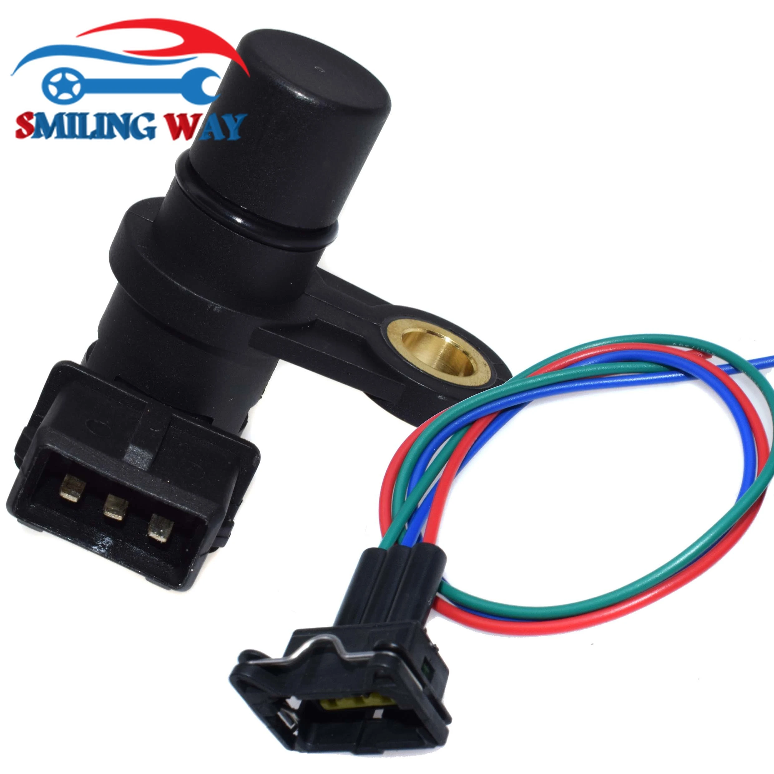 Sensor posición de árbol de levas CPS enchufe de conector Pigtail para Chevrolet Kalos T250 T255 Matiz M200 M250 2005 2020 OE #96325867|Sensor de posición de cigüeñal/de árbol de