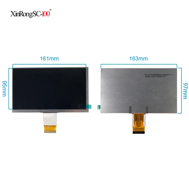 7 дюймов ips 1024*600 Экран Дисплей ЖК-дисплей для контроля уровня сахара в крови с дистанционным драйвер Управление доска 2AV HDMI VGA для Raspberry Pi банан апельсин Pi