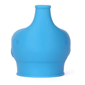 

Reusable Elephant Silicone Sippy Cup Lid Flexible Overflow Spill-Proof Cup Cover for Babies Toddlers Drinking Tool