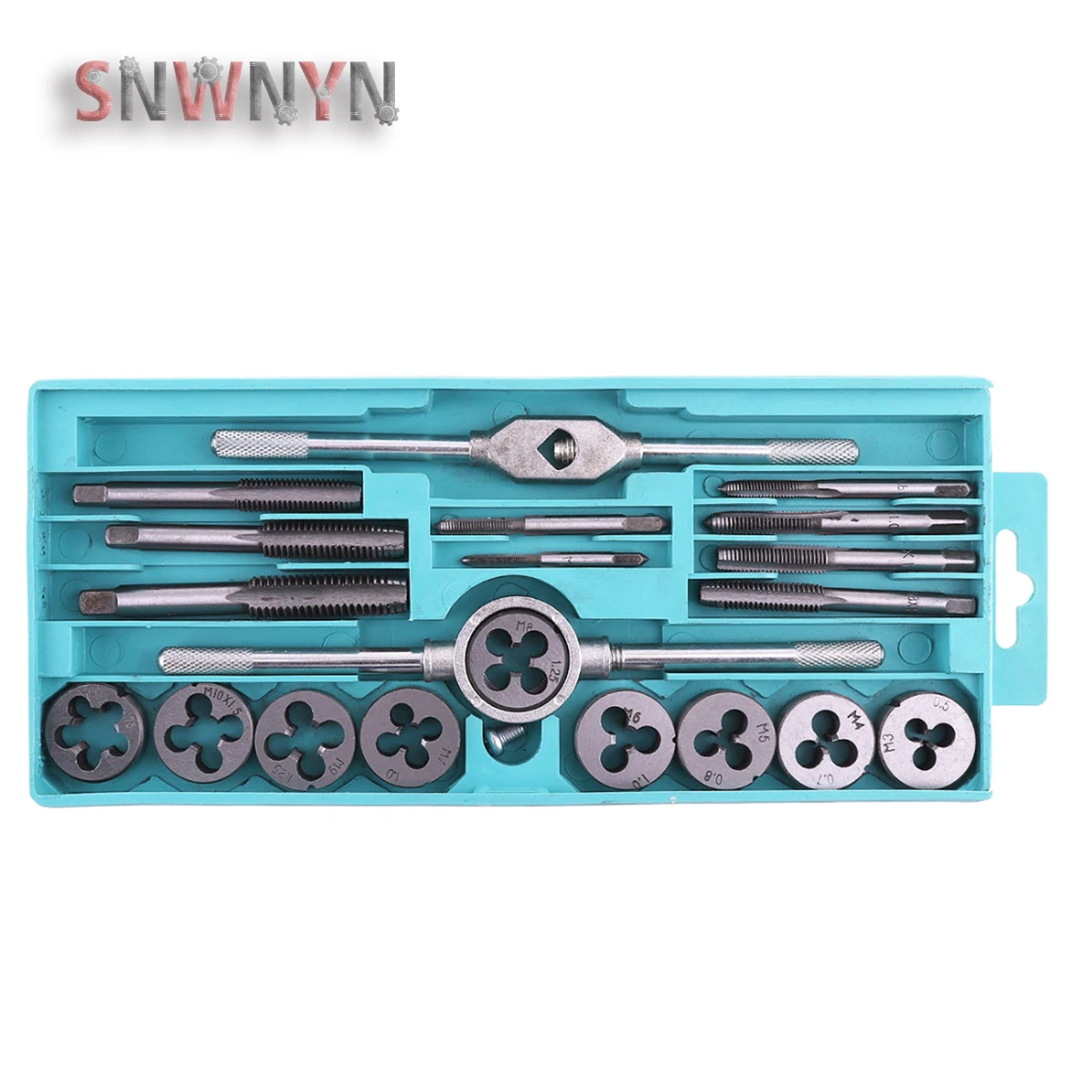 20PCS/SET M3M12 Metric Tap And Die Set Thread Tap And Dies Adjustable