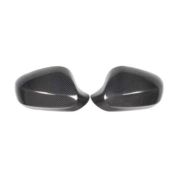 

2Pcs Car Carbon Fiber Side Door Mirror Cover Trim for Bmw E92 E93 Lci 330I 335I 09-12
