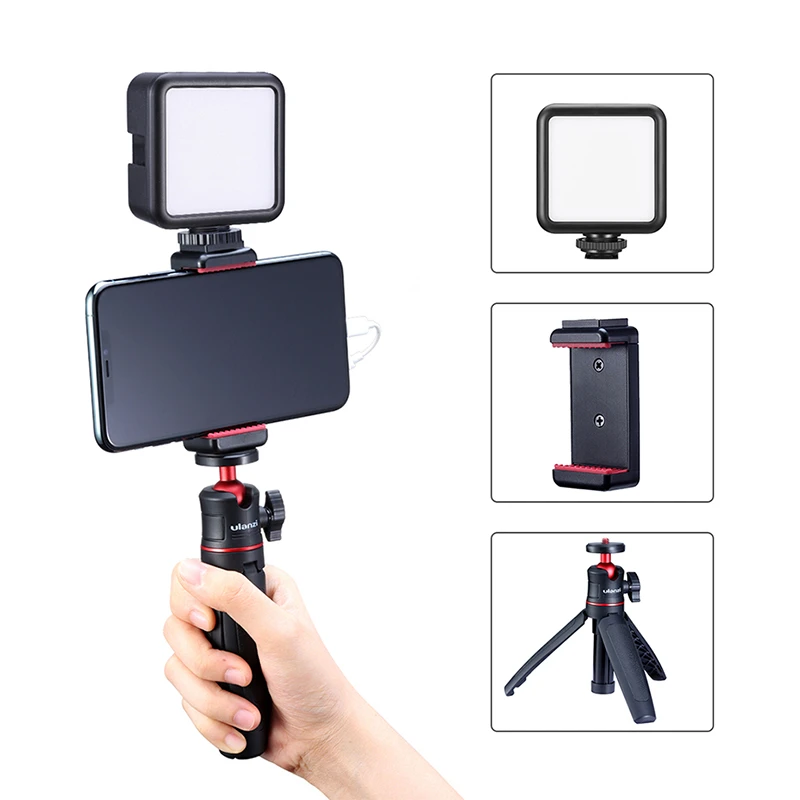 Ulanzi ST-07 Metal Teléfono Clip Holder Con Zapato frío para iPhone Huawei Samsung Ulanzi ST-07 Metal Teléfono Clip Holder Con Zapato frío para iPhone Huawei Samsung