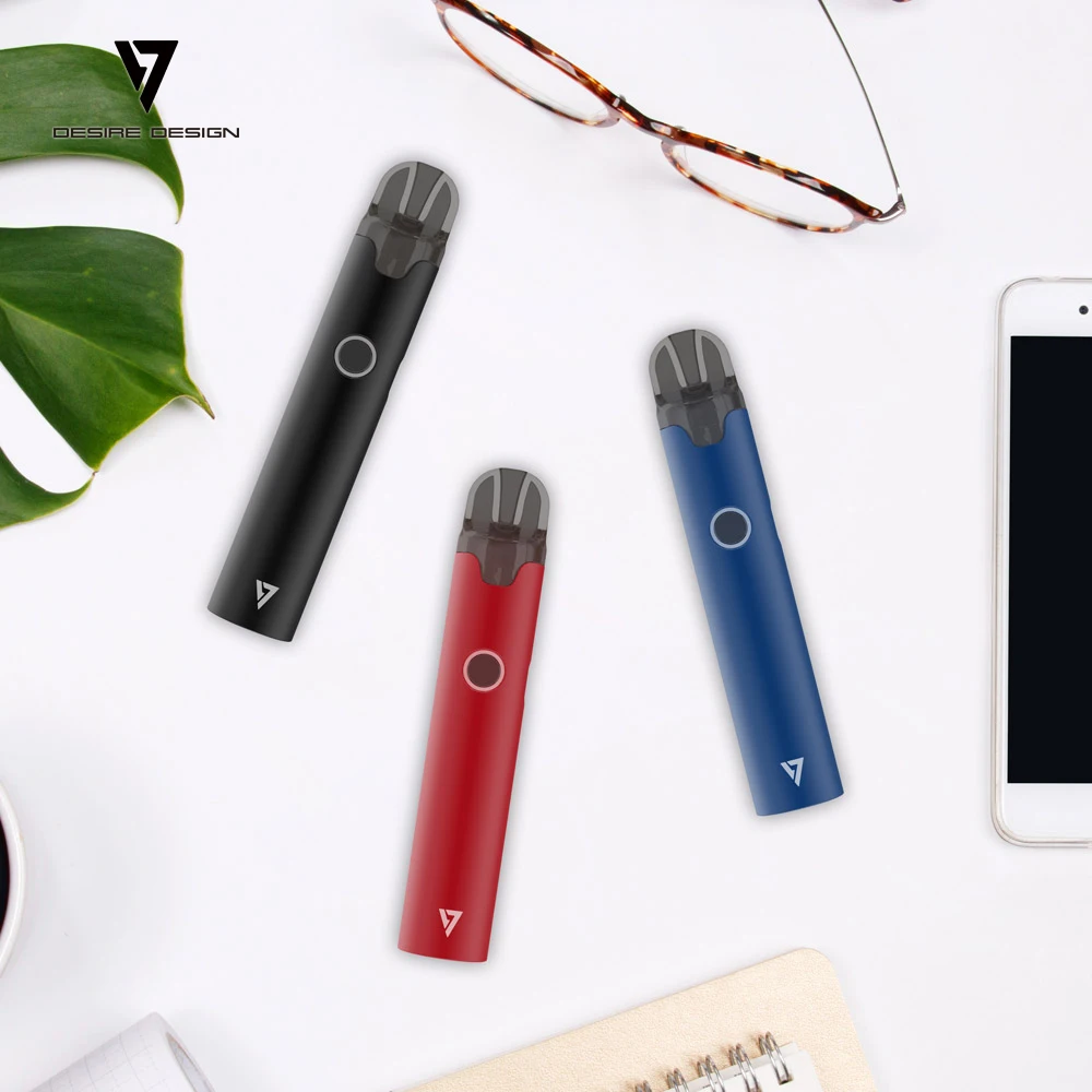 Оригинальный набор Desire More Pro Pod Vape аккумулятор 1000 мАч с 2 мл перестраиваемый