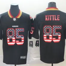 Стильный, мужской Джерси в стиле Сан-Франсиско#85 49ers