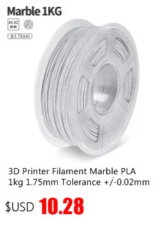 AW PETG Filament 1kg 1.75mm Tolerance 0.02mm FDM 3D Printer Material with Spool High Strength Non-toxic 100% No Bubble Filaments