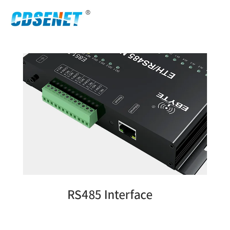 Ethernet RS485 12 способ сети IO контроллер Modbus TCP RTU Аналоговый Цифровой вход релейный выход главный рабочий разъем подключения